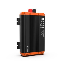FCHAO KST-3500W-24V 3500W puhdas siniaaltoinvertteri DC24V–AC230V etäohjaimella EU-pistoke
