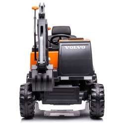 ELJET sähköinen kaivinkoneajolelu 12 V akku kauko-ohjain Bluetooth-äänentoisto turvavyö