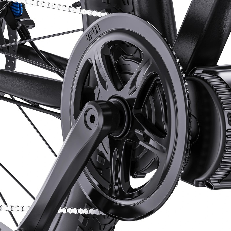 BAFANG BBSHD 52V 1000W keskimoottorisarja C010-näytöllä ja 40T/46T ketjupyörillä