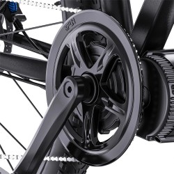 BAFANG BBS02B 48V 500W keskimoottorisarja C010-näytöllä ja 36/42/46/52T ketjupyörällä