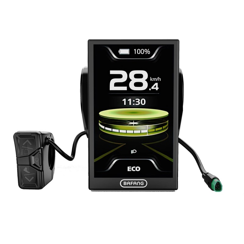 BAFANG BBS02B 48V 500W keskimoottorisarja C010-näytöllä ja 36/42/46/52T ketjupyörällä