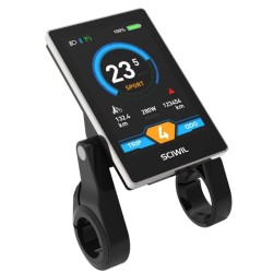 Bafang BBS01B 36V 350W keskimoottorimuuntosarja VD61-näytöllä ja 36/42/44/52T ketjupyörällä