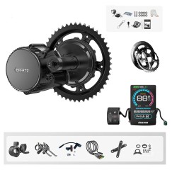 BAFANG BBS01B 36V 350W keskimoottorimuuntosarja VD618 näyttö 36 42 44 52T ketjupyörä