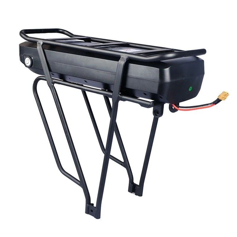 Panasonic 48V 17,5Ah takatelineakku sähköpyörään 30A BMS 840Wh USB-portilla 54V 4A laturilla