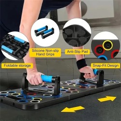 KALOAD monitoiminen punnerruslauta rinta ja vatsalihaksille kotitreeniin miehille ja naisille