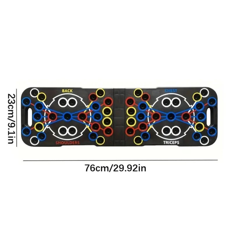 KALOAD monitoiminen punnerruslauta rinta ja vatsalihaksille kotitreeniin miehille ja naisille