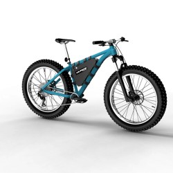 UNITPACKPOWER 36V 20Ah sähköpyörän kolmionmallinen runkoakku 720W 25A BMS 3A laturi