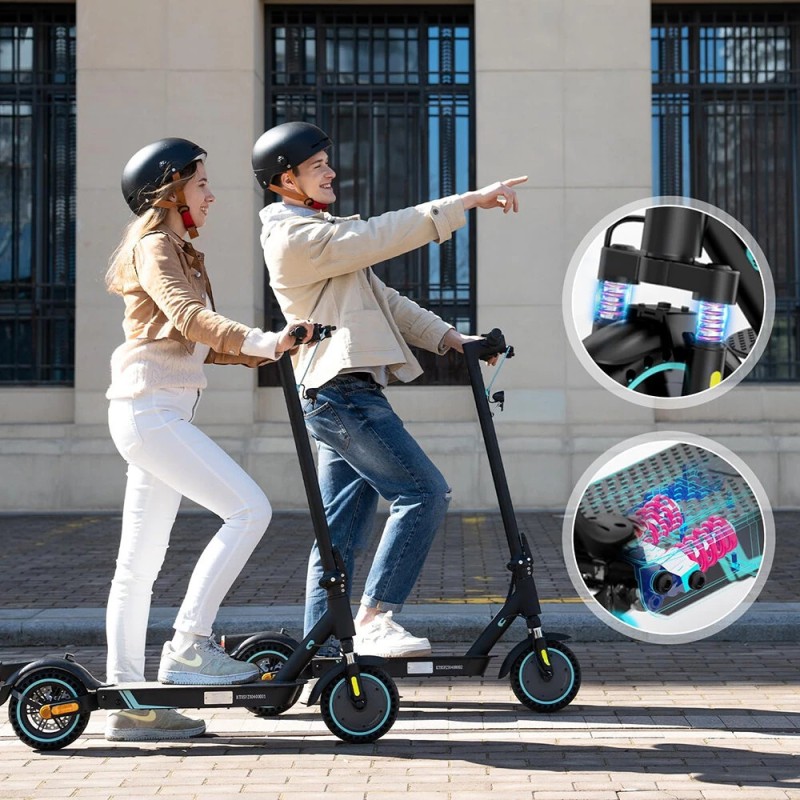 RCB EV85F sähköpotkulauta ABE-hyväksytty 36V 7.8Ah 400W huippunopeus 20 km/h 23–30 km toimintasäde taitettava