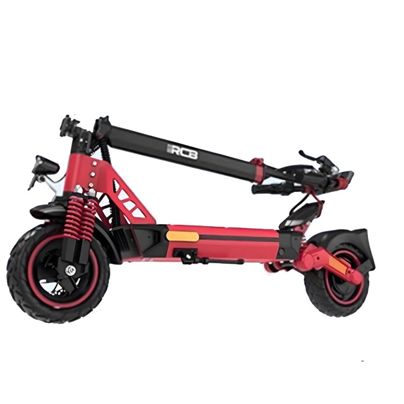 RCB D5 sähköpotkulauta ABE-tieliikennehyväksyntä 48V 20.8Ah 500W 20km/h 10-tuumaiset renkaat 90-100km toimintasäde