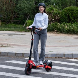 RCB D5 sähköpotkulauta ABE-tieliikennehyväksyntä 48V 20.8Ah 500W 20km/h 10-tuumaiset renkaat 90-100km toimintasäde