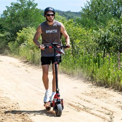 RCB D5 sähköpotkulauta ABE-tieliikennehyväksyntä 48V 20.8Ah 500W 20km/h 10-tuumaiset renkaat 90-100km toimintasäde