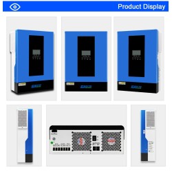 EASUN POWER ISolar SMG III 6,2 kW aurinko-hybridinvertteri 48V MPPT 120A wifi-yhteys