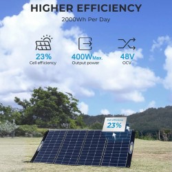 OUKITEL P5000 Pro kannettava varavirtalähde 5120Wh LiFePO4-akku 4000W puhdas siniaalto sovellusohjaus pyörillä