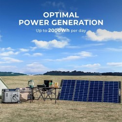 OUKITEL P5000 Pro kannettava varavirtalähde 5120Wh LiFePO4-akku 4000W puhdas siniaalto sovellusohjaus pyörillä