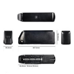 ChamRider Hailong C 36V 27Ah 972Wh alasputkiakku litiumioni-kennoilla 30A akunhallinta IP65 4A pikalaturi