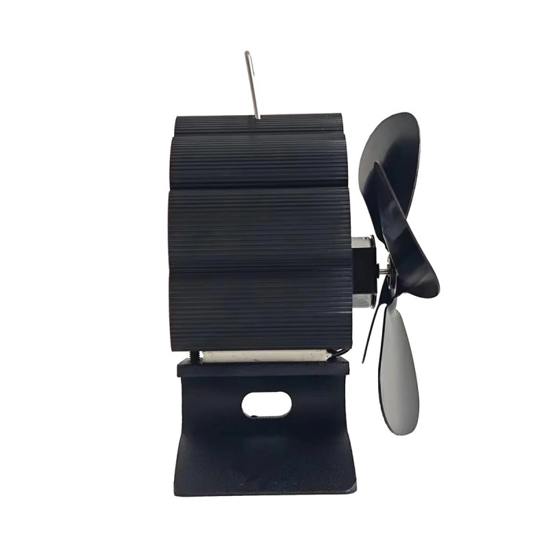 Nelilapainen hiljainen takkatuuletin DY384A lämpövoimainen ilmanpuhallin puulämmitteiseen takkaan ympäristöystävällinen