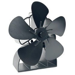 DY565J SafeHeat energiansäästöinen takkatuuletin viisilapainen hiljainen sähkötön puulämmitteinen