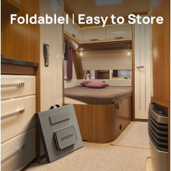 AFERIY AF-S400A1 400W kevyt taitettava monokiteinen aurinkopaneeli USB- ja DC-lähdöillä IP65