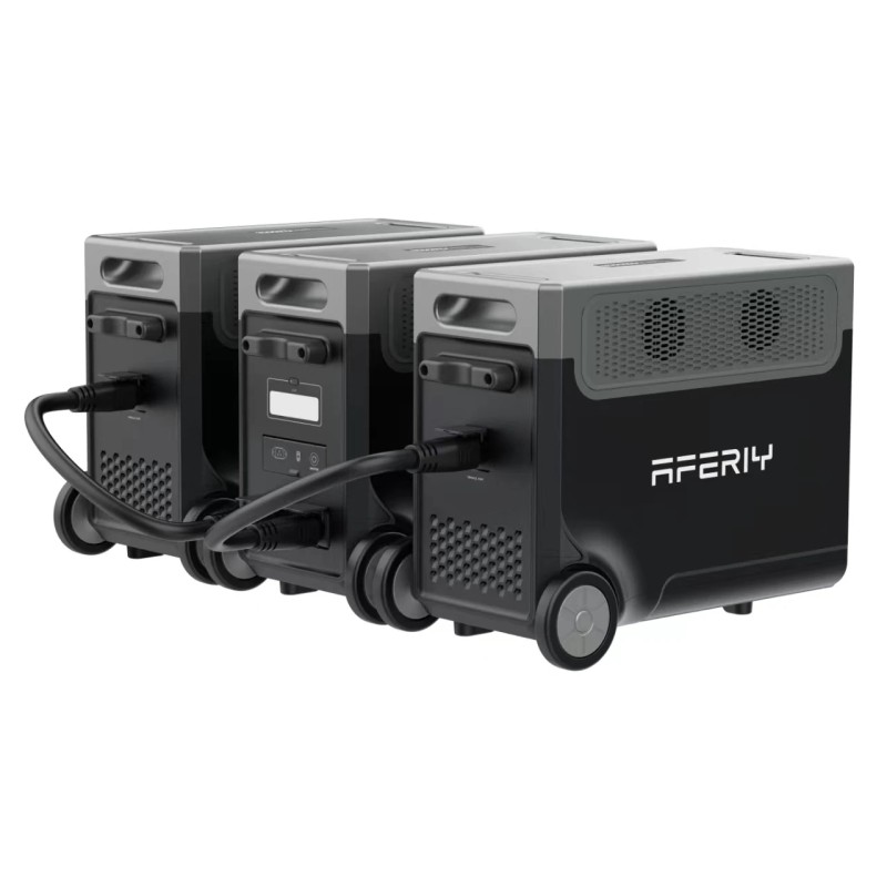 Aferiy P310-EC-H kannettava 3600W virtageneraattori 3840Wh laajennettava 11520Wh sovellustuki pyörillä EU-pistoke