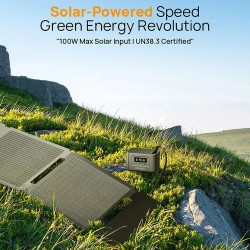 AFERIY Nano100 kannettava virtalähde 99,2Wh LiFePO4-kenno 100W USB-C-pikalataus käsimatkatavaroihin sallittu