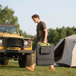 LIONSHEE taitettava aurinkopaneeli 100W/200W/300W/400W monokiteinen pii 23% hyötysuhde IP67