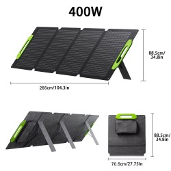 LIONSHEE taitettava aurinkopaneeli 100W/200W/300W/400W monokiteinen pii 23% hyötysuhde IP67