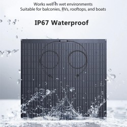 LIONSHEE kannettava taivutettava aurinkopaneeli 120W/240W auton akkuun veneelle kotiin