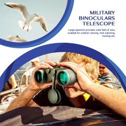 AOMEKIE AO3097 10x50 merikiikarit vesitiivis IPX7 etäisyysmittari ja kompassi