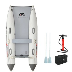 AQUA MARINA AIRCAT 3 35 m puhallettava katamaraani puukannella 5 henkilölle 500 kg