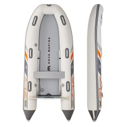 AQUA MARINA ilmatäytteinen U-mallinen vene 3,5 m 5 henkilölle kevyt vahvistettu lattia