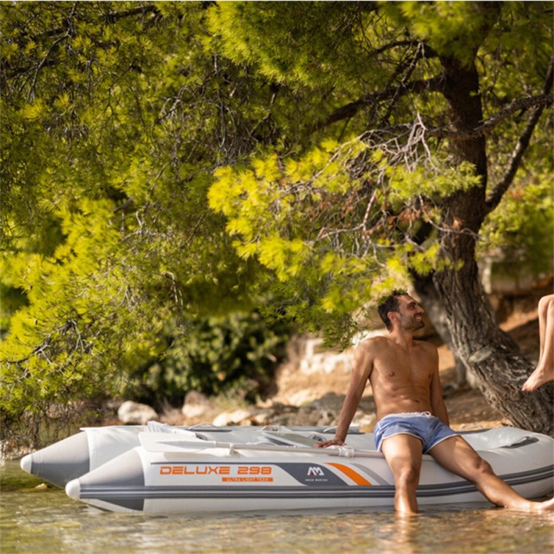 AQUA MARINA ilmatäytteinen U-mallinen vene 3,5 m 5 henkilölle kevyt vahvistettu lattia