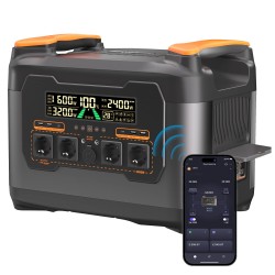 Newsmy S2400 kannettava virtalähde 2400W 2047 5Wh mikroinvertterillä aurinkovarasto kotikäyttöön retkeilyyn