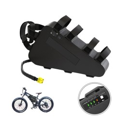 UNITPACKPOWER U004 48V 20Ah sähköpyörän kolmionmuotoinen akku 50A suojauslauta 1100W yhteensopiva