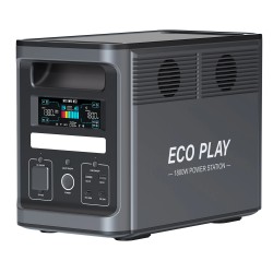 ECOPLAY N078 kannettava 1800W akkupankki 1536Wh laajennettava varavirtalähde puhdas siniaalto
