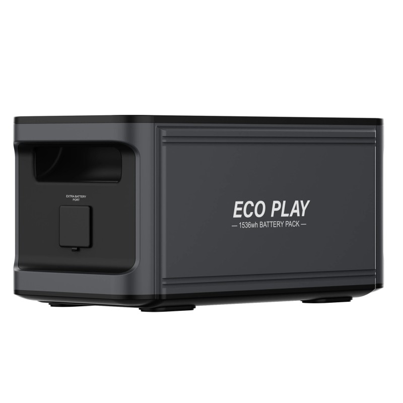 ECOPLAY N078 kannettava 1800W akkupankki 1536Wh laajennettava varavirtalähde puhdas siniaalto