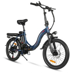 SAMEBIKE taitettava sähköpyörä CY20 350w 36v 12ah 20-tuumaiset renkaat 40km toimintasäde 150kg kantavuus