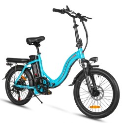 SAMEBIKE taitettava sähköpyörä CY20 350w 36v 12ah 20-tuumaiset renkaat 40km toimintasäde 150kg kantavuus