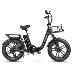 SAMEBIKE C05 PRO sähköpyörä 36V 13Ah 500W 20-tuumaiset renkaat 70km toimintamatka 150kg kantavuus