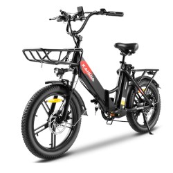 KAISDA K201 taitettava sähköpyörä 36V kaksoisakut 250W 20 tuumaiset renkaat 80 90 km toimintasäde