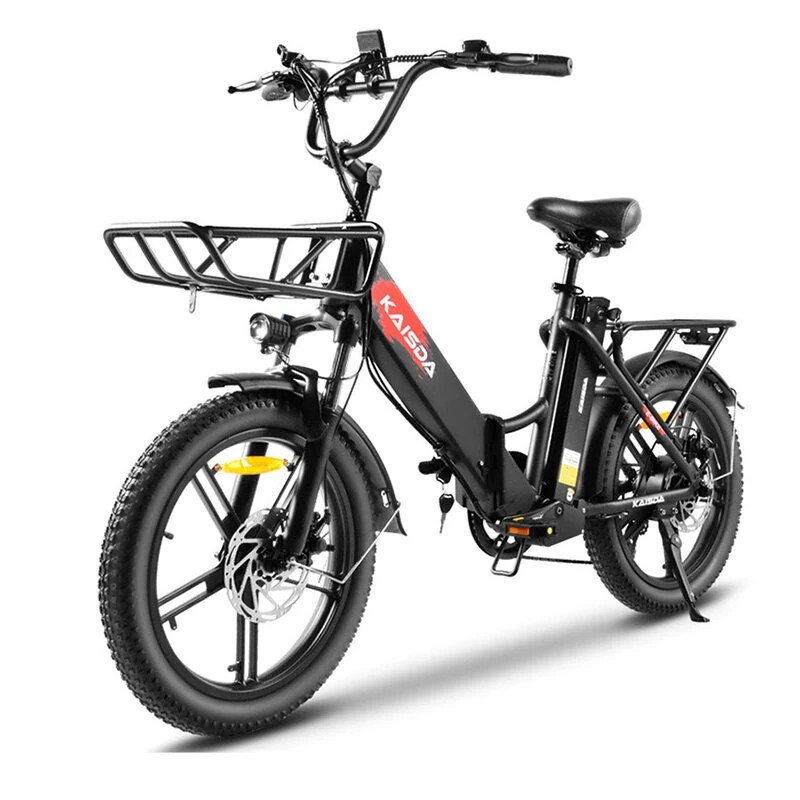 KAISDA K201 taitettava sähköpyörä 36V kaksoisakut 250W 20 tuumaiset renkaat 80 90 km toimintasäde