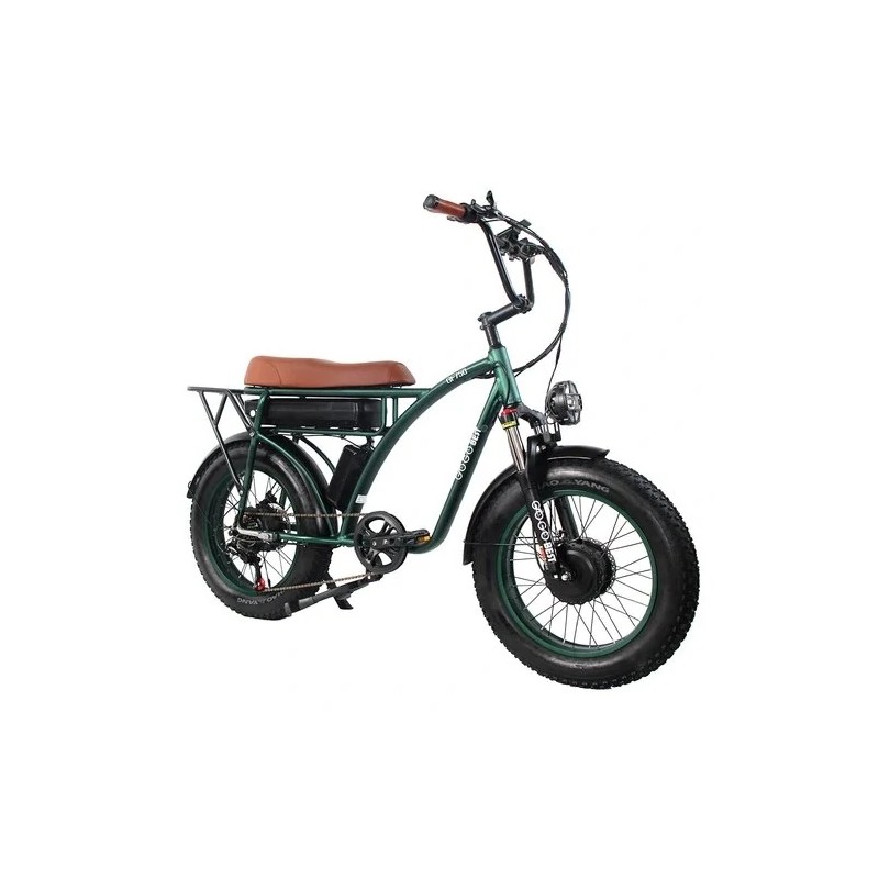 GOGOBEST GF750 sähköpyörä 2000W 48V 17.5Ah akun alumiinirunkoinen leveärenkainen 20x4 tuuman 80km toimintamatka 120kg kantavuus