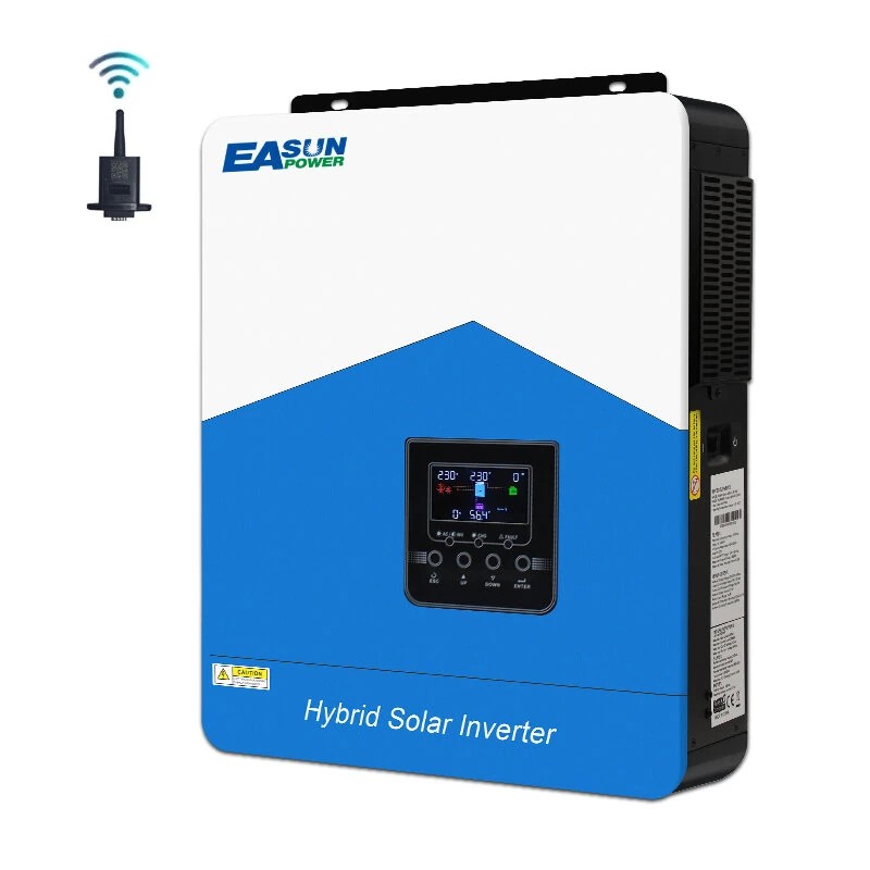 Easun Power 6 2 kW ja 4 2 kW aurinkohybridiinvertteri 220V 120A MPPT WIFI GPRS puhdas siniaalto