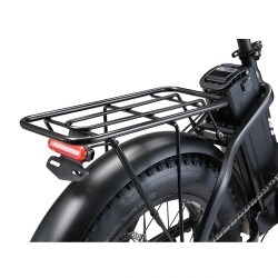 KETELES KF9 taittuva sähköpyörä 48V 18Ah 1000W takamoottori 20-tuumaiset renkaat hydrauliset levyjarrut musta