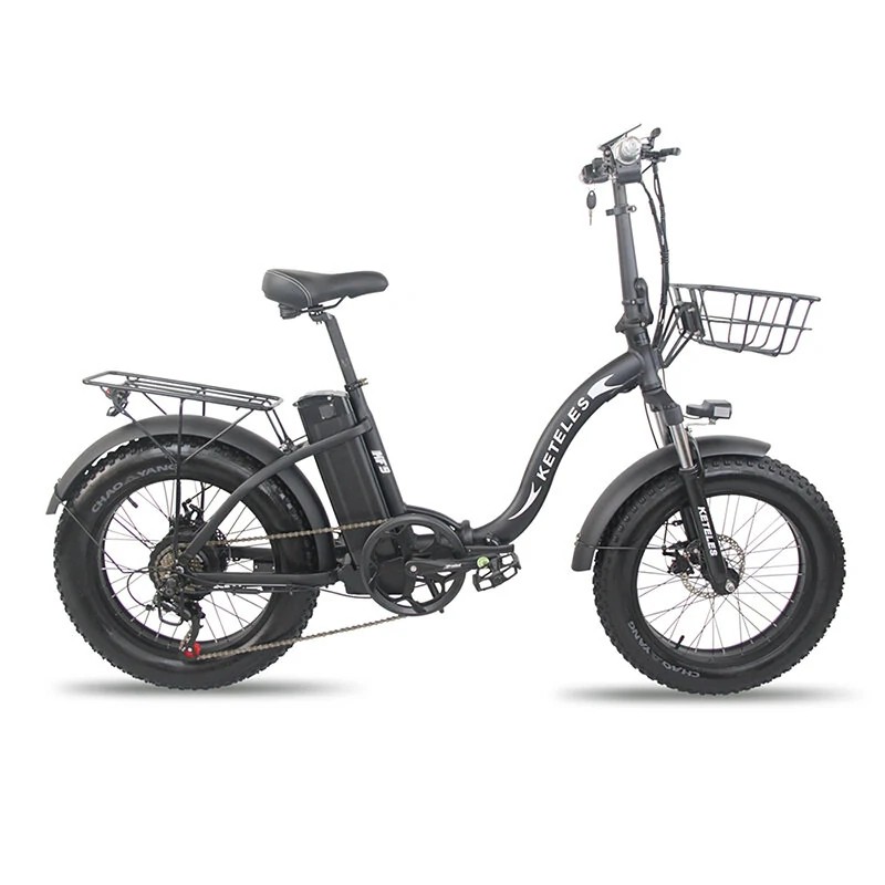 KETELES KF9 taittuva sähköpyörä 48 voltin 35 ampeeritunnin akku 1000 watin takamoottori 20 tuuman renkaat