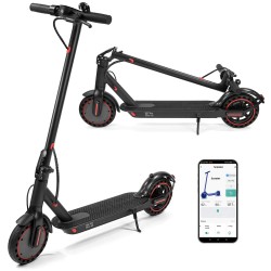 WQ-W4 Pro taittuva sähköpotkulauta 350W-moottori 36V10Ah-akku 8,5-tuuman umpirenkaat 25–30km toimintasäde 120kg kantavuus