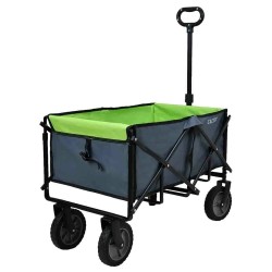 CALTER taittuva retkeilykärry lasten ja tavaroiden kuljetukseen rannalle ja puutarhaan