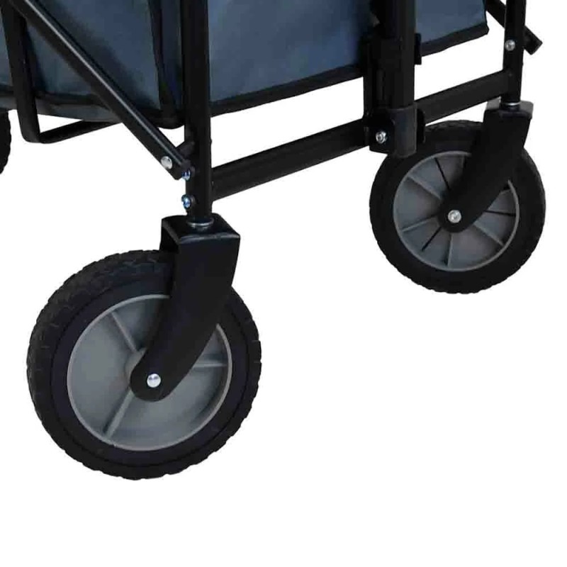 CALTER taittuva retkeilykärry lasten ja tavaroiden kuljetukseen rannalle ja puutarhaan