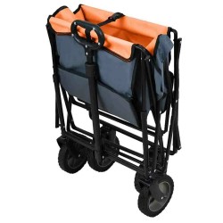 Taittuva raskas retkeily- ja rantakärry 600D polyesterikangas säädettävä kahva CALTER C-VOZIK-02