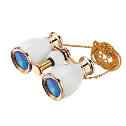 AOMEKIE A03057R 4x30 käsikäyttöinen teatterikiikari retro metallinen kompakti kirkaskuva