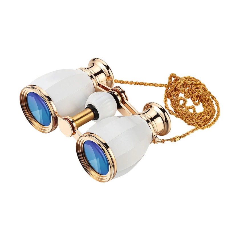 AOMEKIE A03057R 4x30 käsikäyttöinen teatterikiikari retro metallinen kompakti kirkaskuva